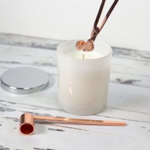 Candle Accessory Set with Candle Snuffer and Wick Cutter